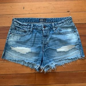 Abercrombie Boyfriend Jean Shorts